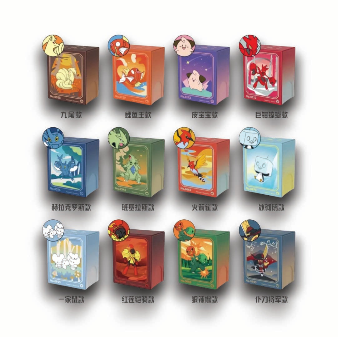Pokemon Metal Deck Storage Blind Box