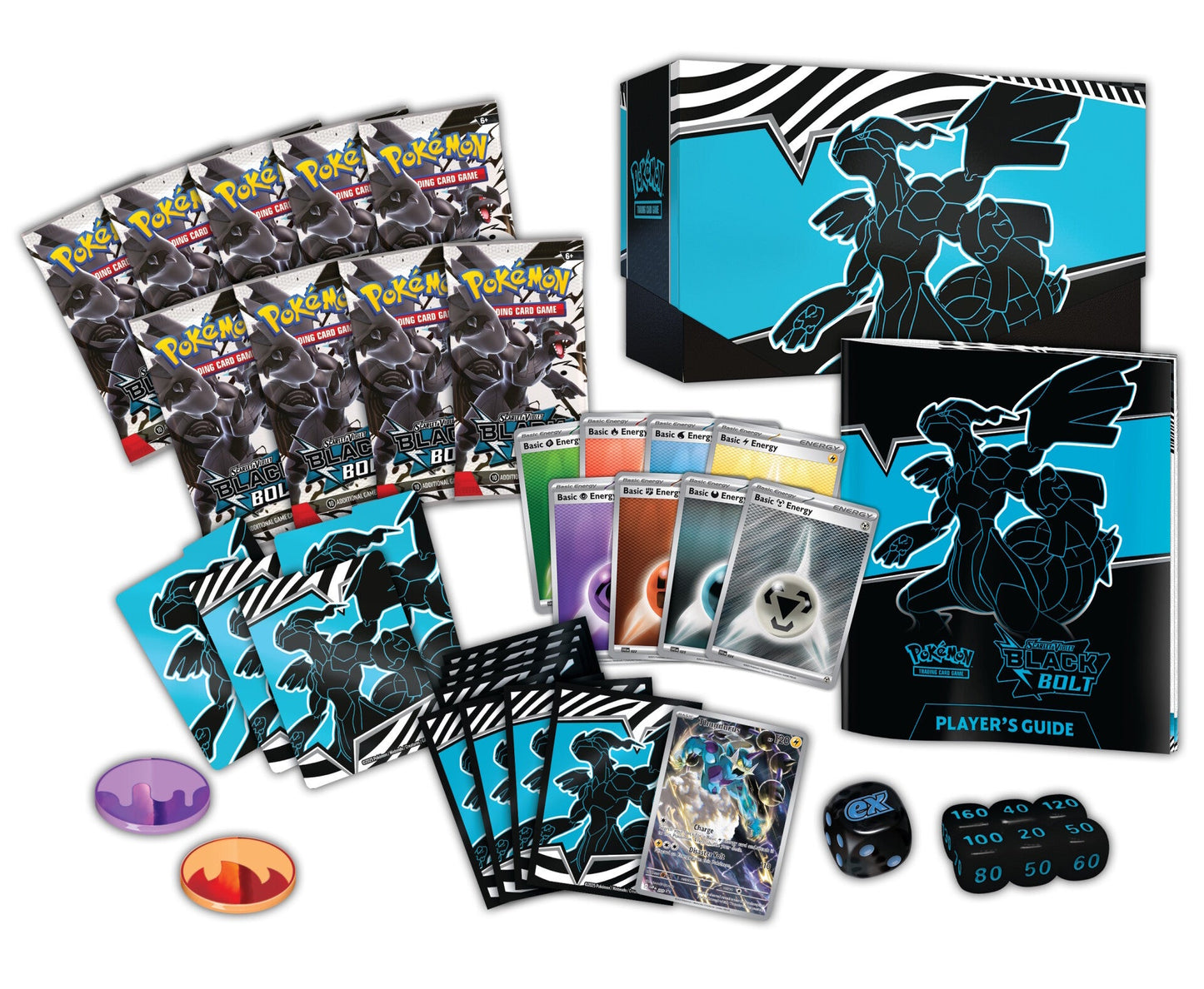 TCG: Scarlet & Violet—Black Bolt Elite Trainer Box (PREORDEN)