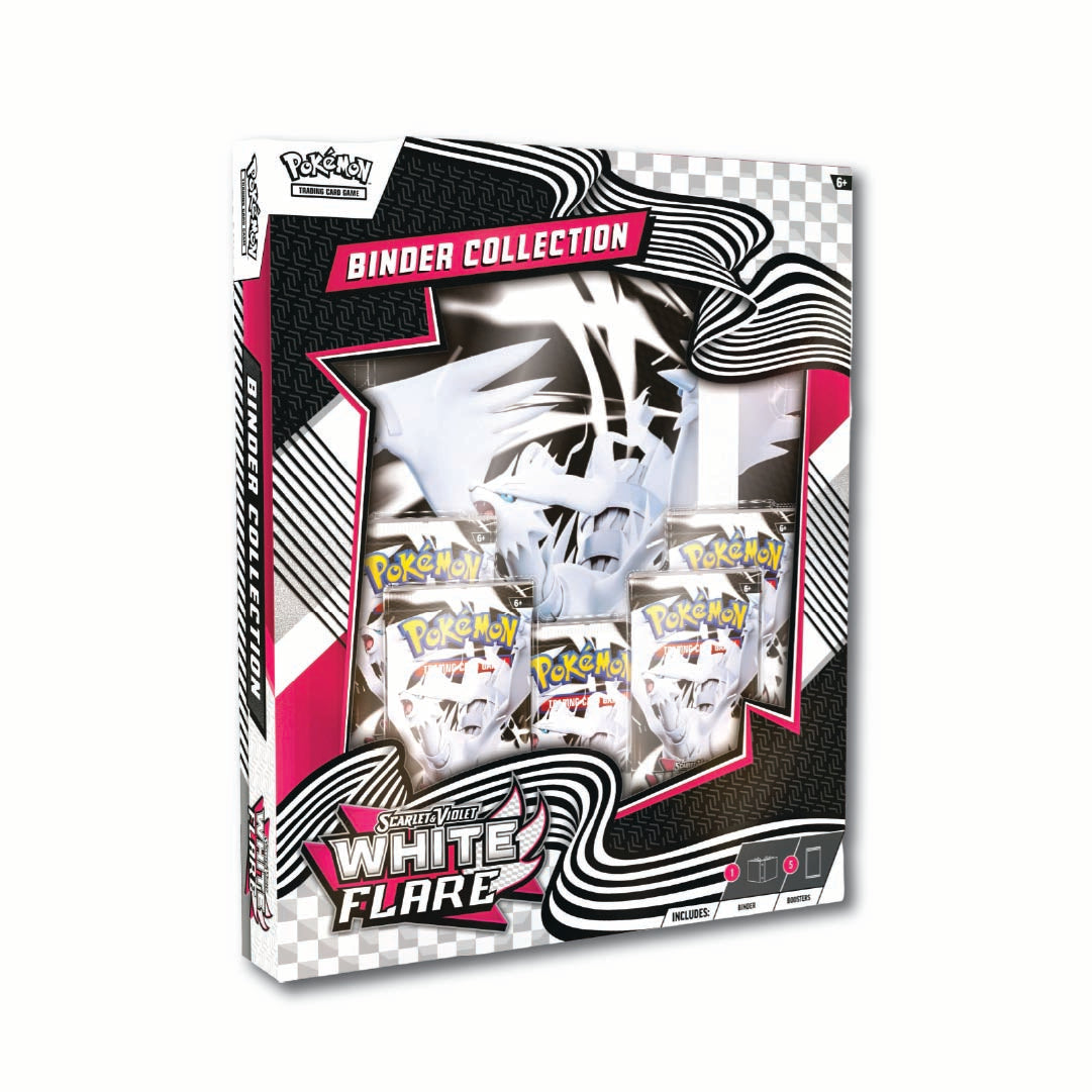 TCG: Scarlet & Violet— White Flare Binder Collection (PREORDEN)