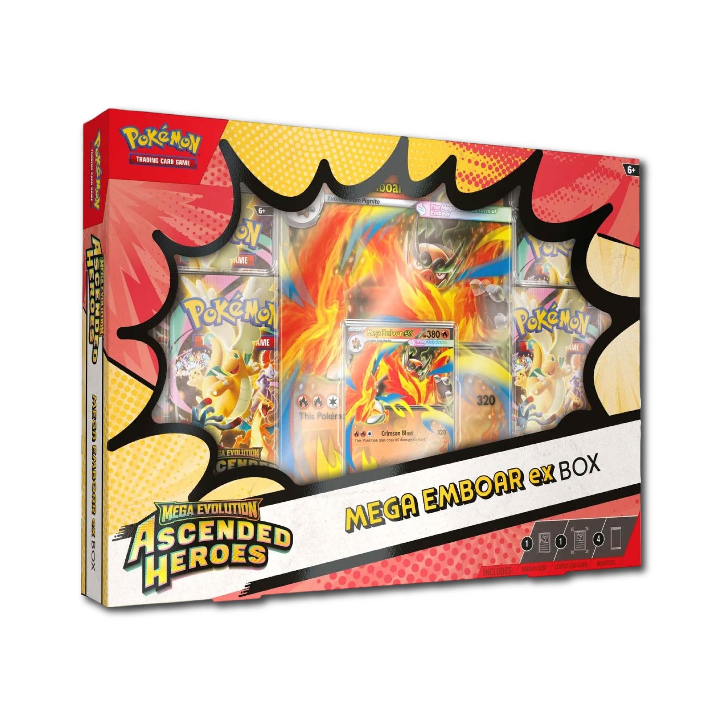 Mega Emboar Ex Box - Ascended Heroes (PREORDEN)
