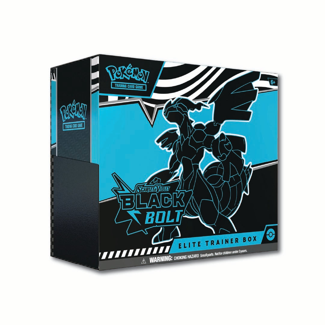 TCG: Scarlet & Violet—Black Bolt Elite Trainer Box (PREORDEN)