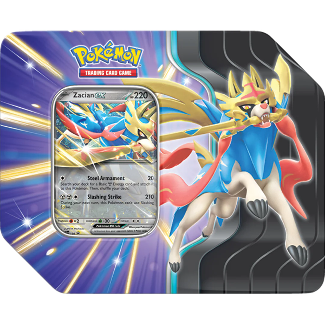 Slashing Legends Tin Koraidon / Zacian