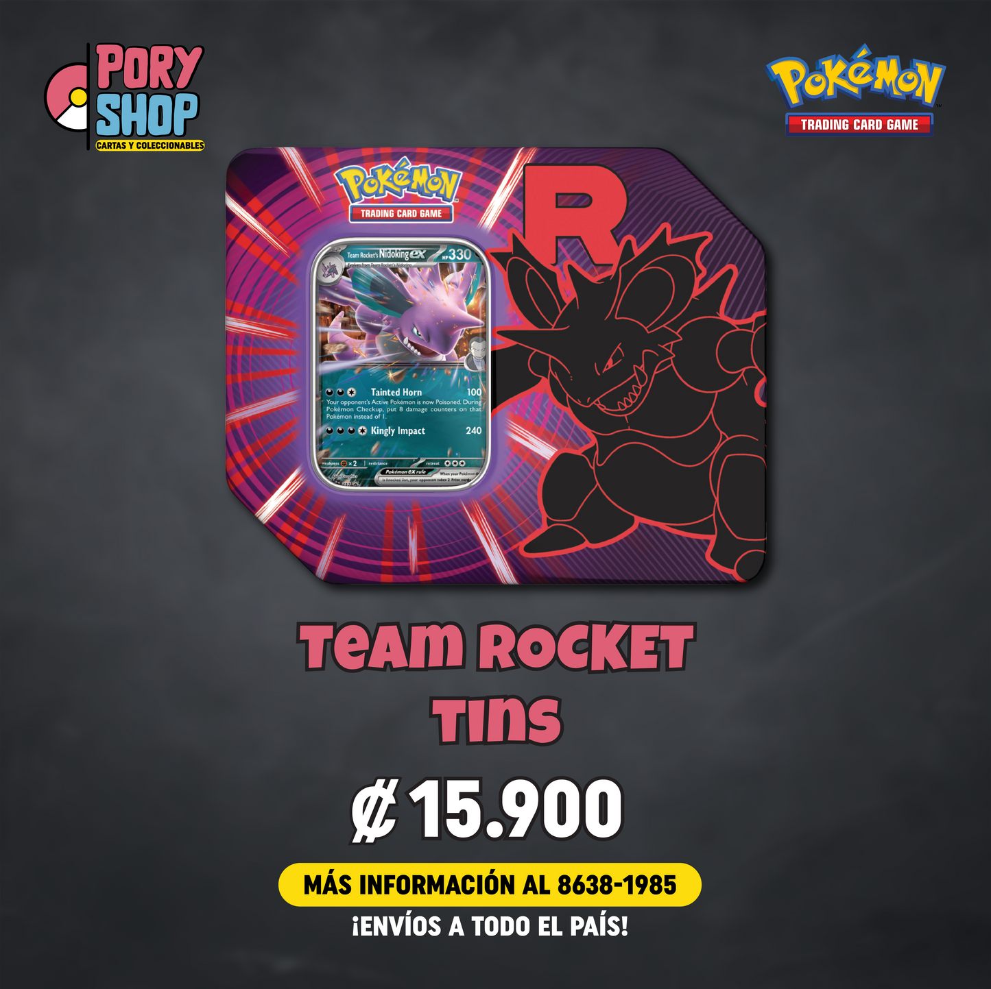 Team Rocket Tins (PREORDEN)