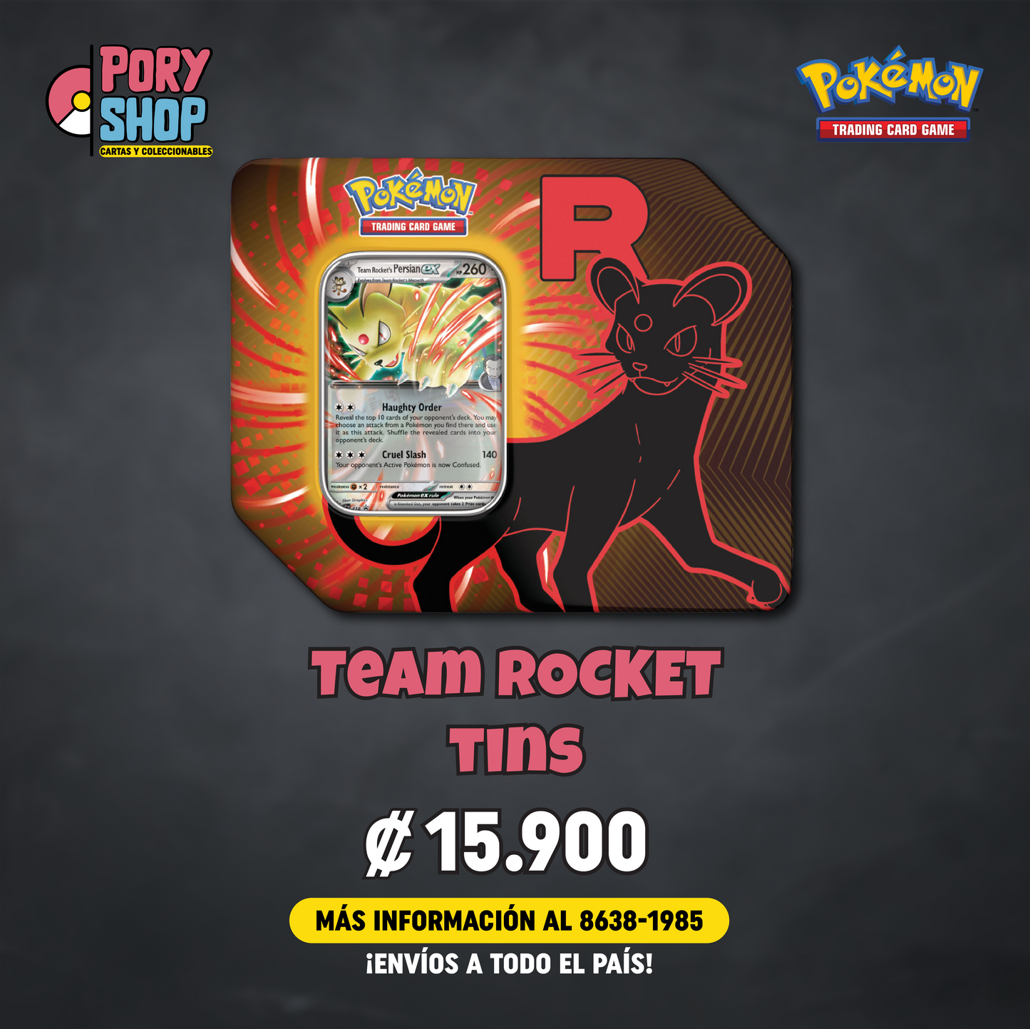 Team Rocket Tins (PREORDEN)