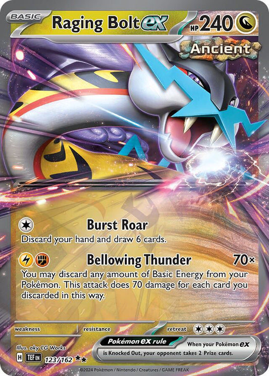 Raging Bolt ex - 123/162: Temporal Forces (TEF)