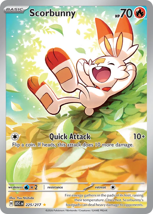 Scorbunny - 225/217: Ascended Heroes (ASC)