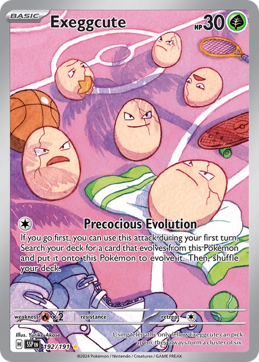 Exeggcute - 192/191: Surging Sparks (SSP)