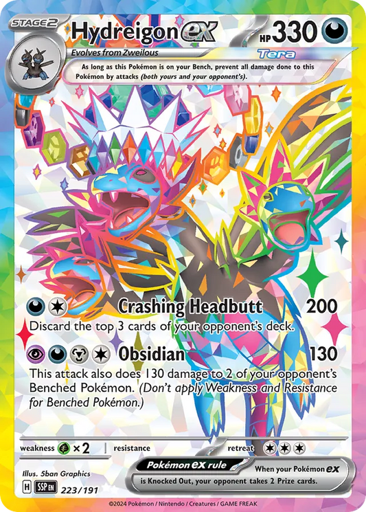 Hydreigon ex - 223/191: Surging Sparks (SSP)