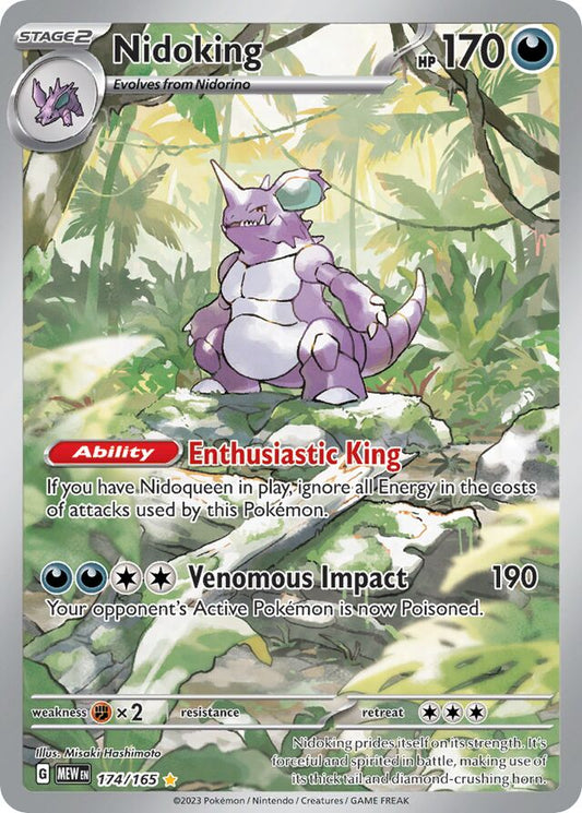 Nidoking - 174/165: 151 (MEW)