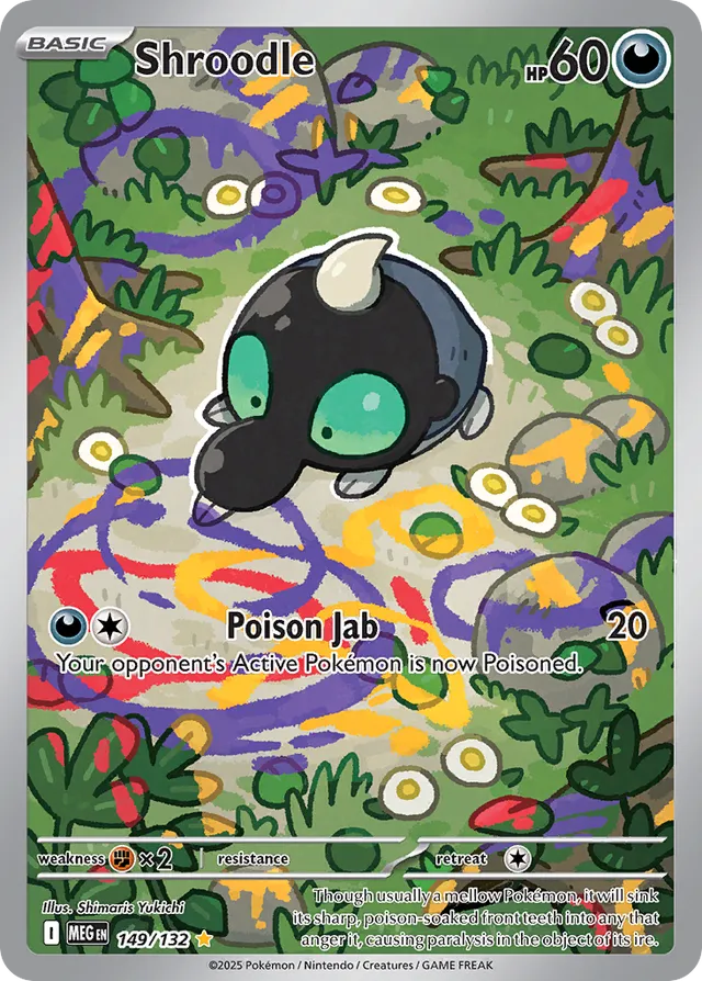 Shroodle - 149/132: Mega Evolution (MEG)