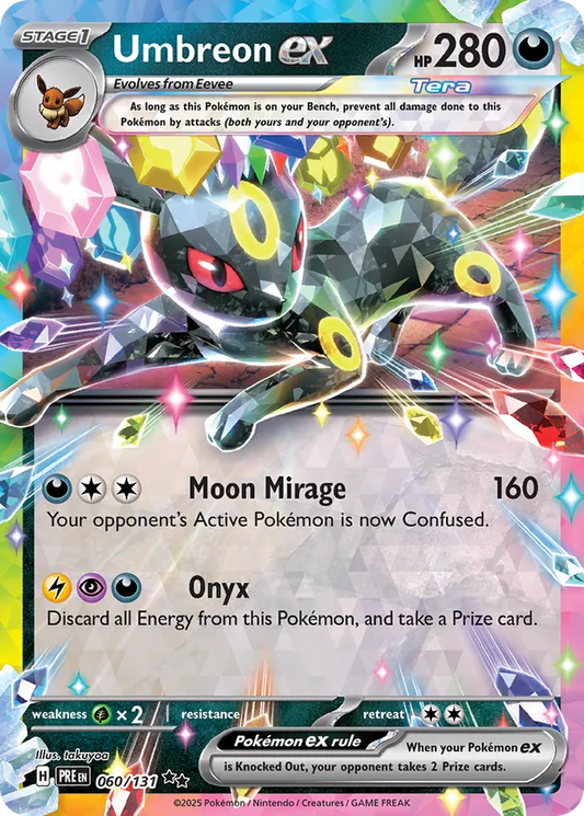 Umbreon EX - 060/131: Prismatic Evolutions (PRE)