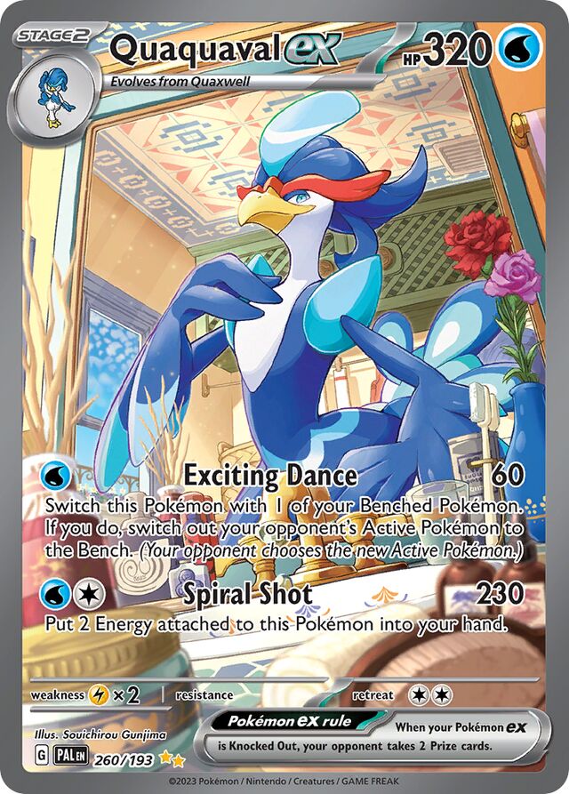 Quaquaval ex - 260/193: Paldea Evolved (PAL)