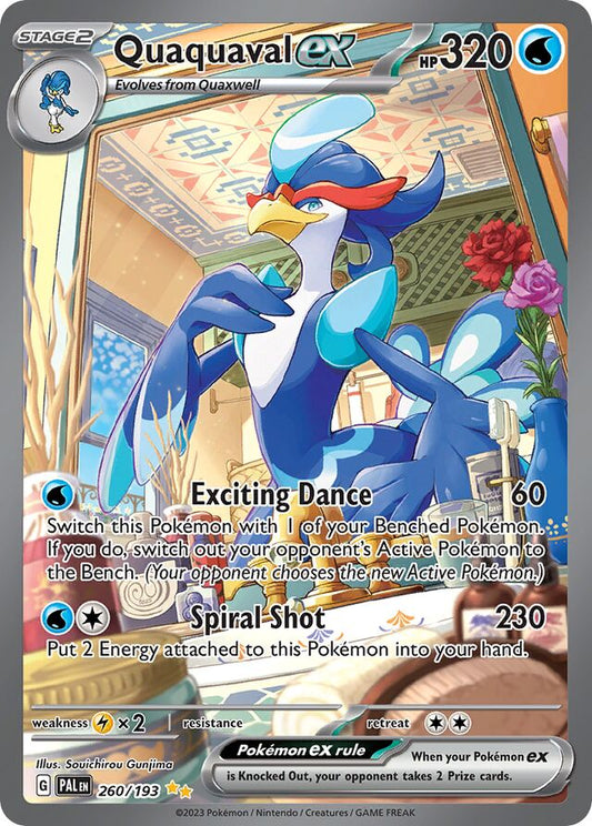 Quaquaval ex - 260/193: Paldea Evolved (PAL)
