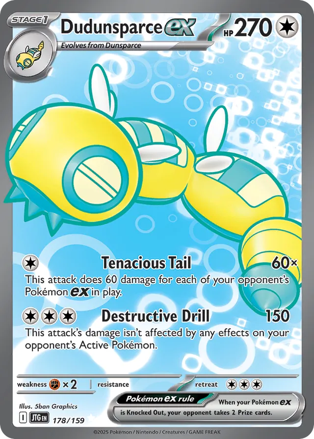 Dudunsparce ex - 178/159: Journey Together (JTG)