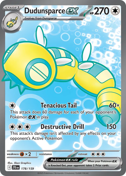 Dudunsparce ex - 178/159: Journey Together (JTG)