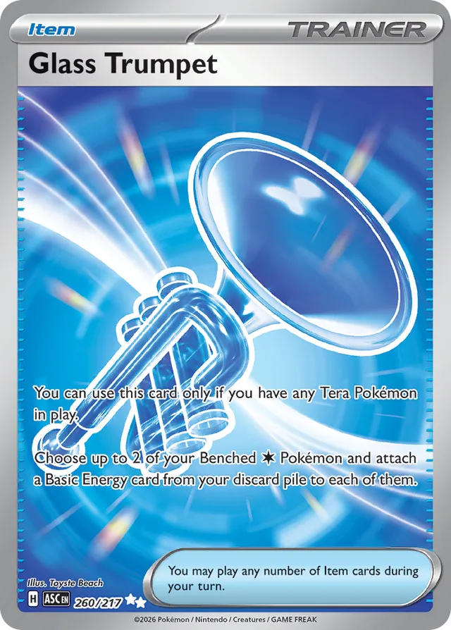 Glass Trumpet - 260/217: Ascended Heroes (ASC)