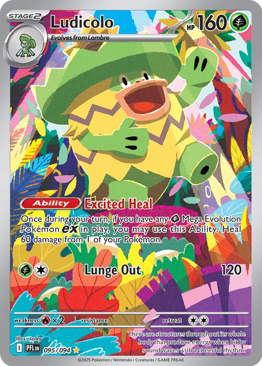Ludicolo - 095/094: Phantasmal Flames (PFL)