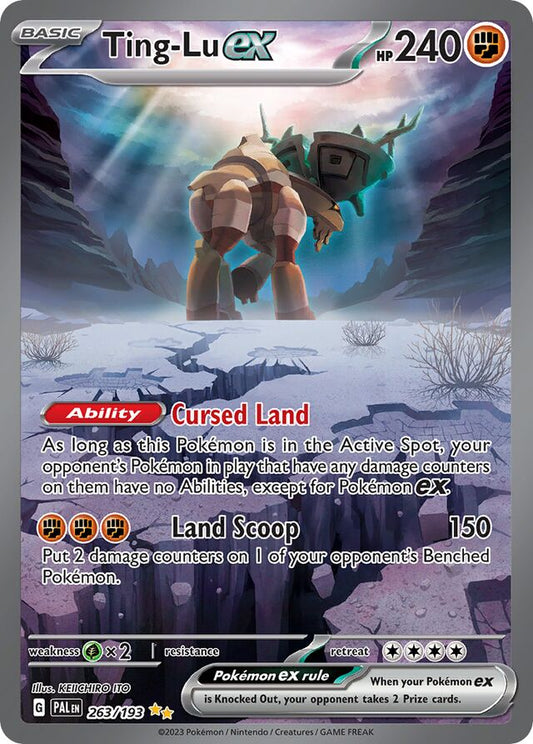 Ting-Lu ex - 263/193: Paldea Evolved (PAL) (LP)