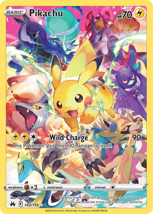 Pikachu - 160/159: Crown Zenith (CRZ)
