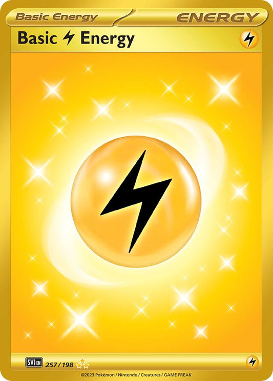 Basic Lightning Energy - 257/198: Scarlet & Violet (SVI)
