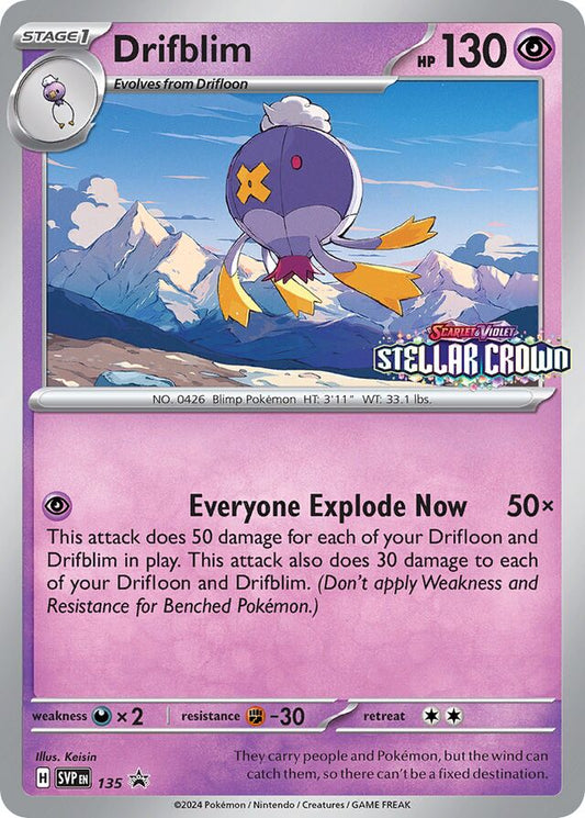 Drifblim - 135: SV Black Star Promos (SVP)