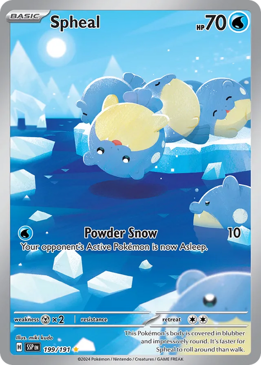 Spheal - 199/191: Surging Sparks (SSP)