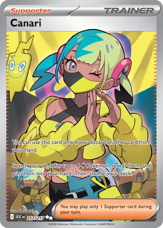Canari - 257/217: Ascended Heroes (ASC)