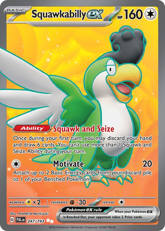 Squawkabilly ex - 247/193: Paldea Evolved (PAL)
