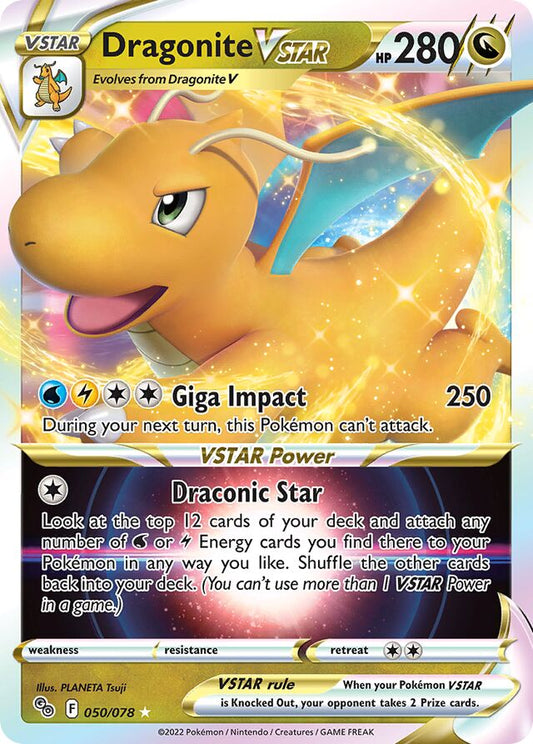 Dragonite VSTAR - 050/078: Pokemon Go (PGO) (LP) (Español)