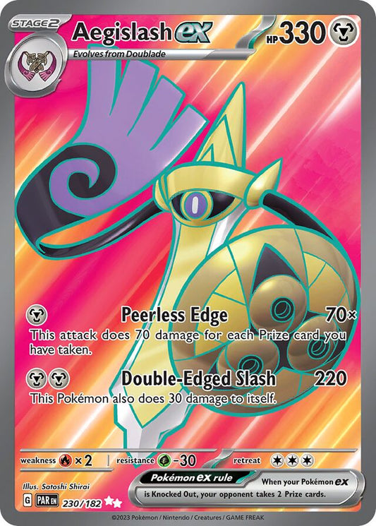 Aegislash ex - 230/182: Paradox Rift (PAR)