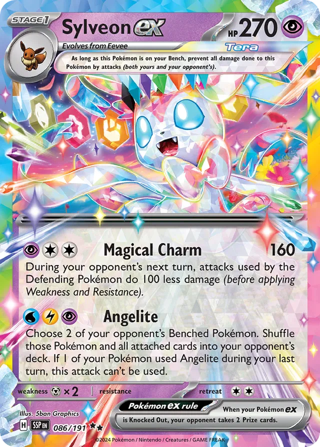 Sylveon EX - 086/191: S&V (SSP)