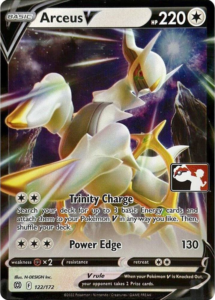 Arceus V (Play Prize Pack) - 122/172: Brilliant Stars (BRS) (Español)
