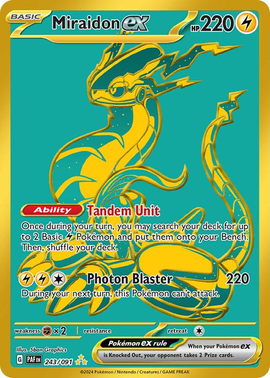 Miraidon ex - 243/091: Paldean Fates (PAF)