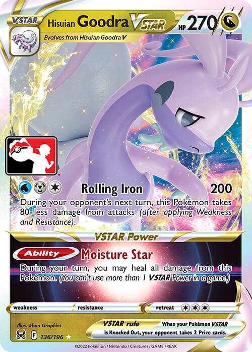 Hisuian Goodra VSTAR (Play!) - 136/196: Lost Origin (LOR) (Español)