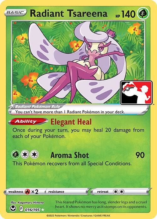Radiant Tsareena (Play Prize Pack) - 016/195: Silver Tempest (SIT) (Español)