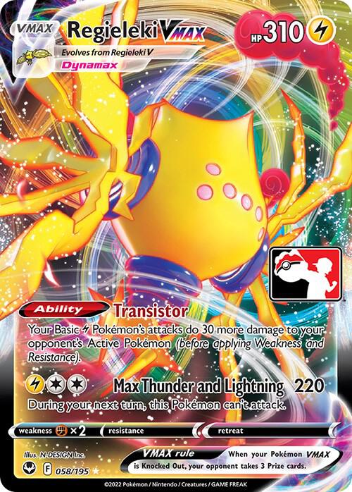 Regieleki VMAX (Play Prize Pack) - 058/195: Silver Tempest (SIT) (Español)