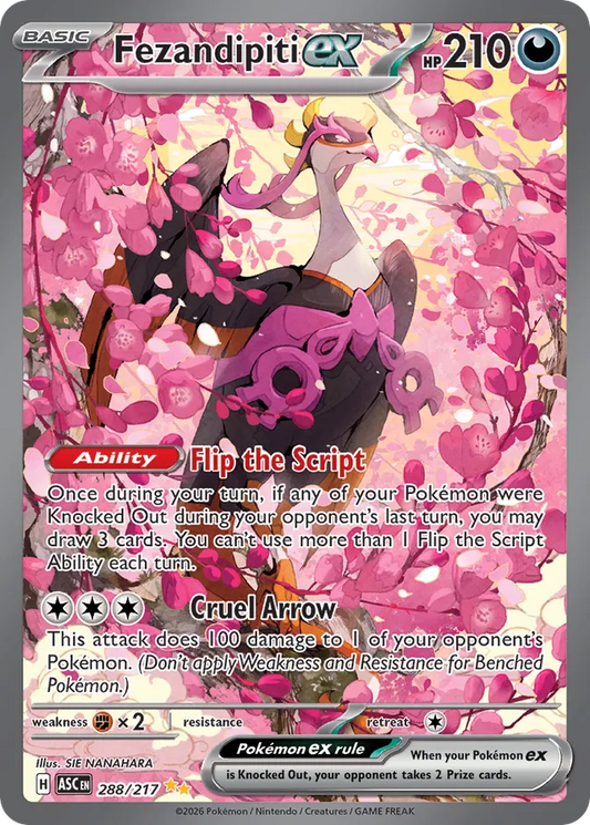 Fezandipiti EX - 288/217: Ascended Heroes (ASC)