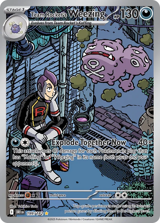 Team Rocket's Weezing - 199/182: Destined Rivals (DRI)