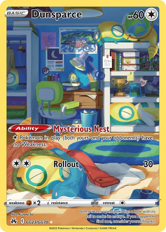 Dunsparce - GG23/GG70: Crown Zenith Galarian Gallery (CRZ)