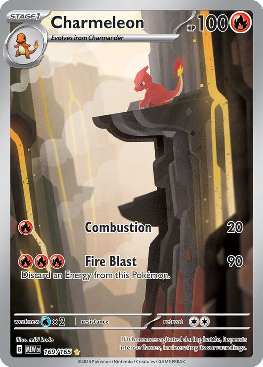 Charmeleon - 169/165: Scarlet & Violet 151 (MEW)