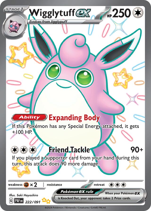Wigglytuff - 147/091: Paldean Fates (PAF)
