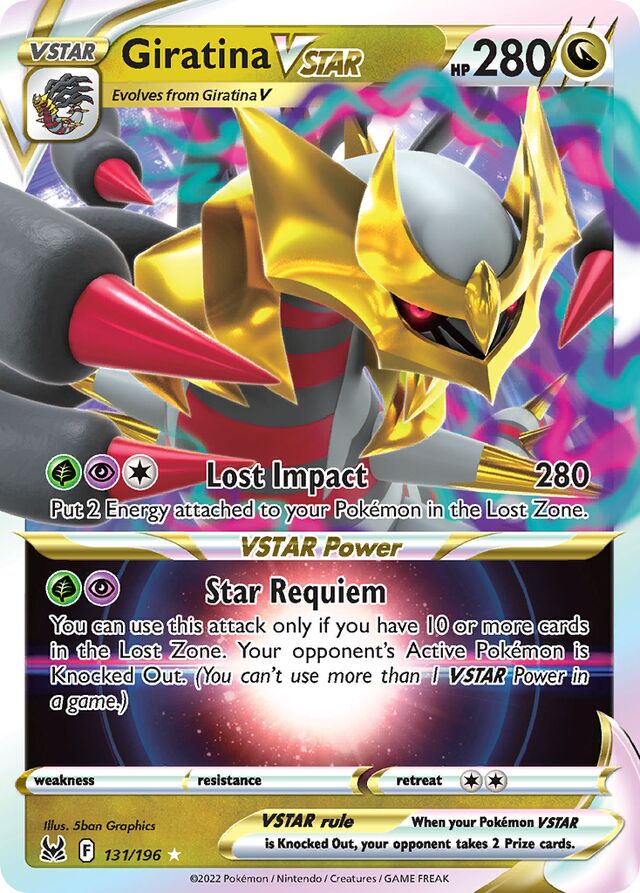Giratina VSTAR - 131/196: Lost Origin (LOR) (Español)
