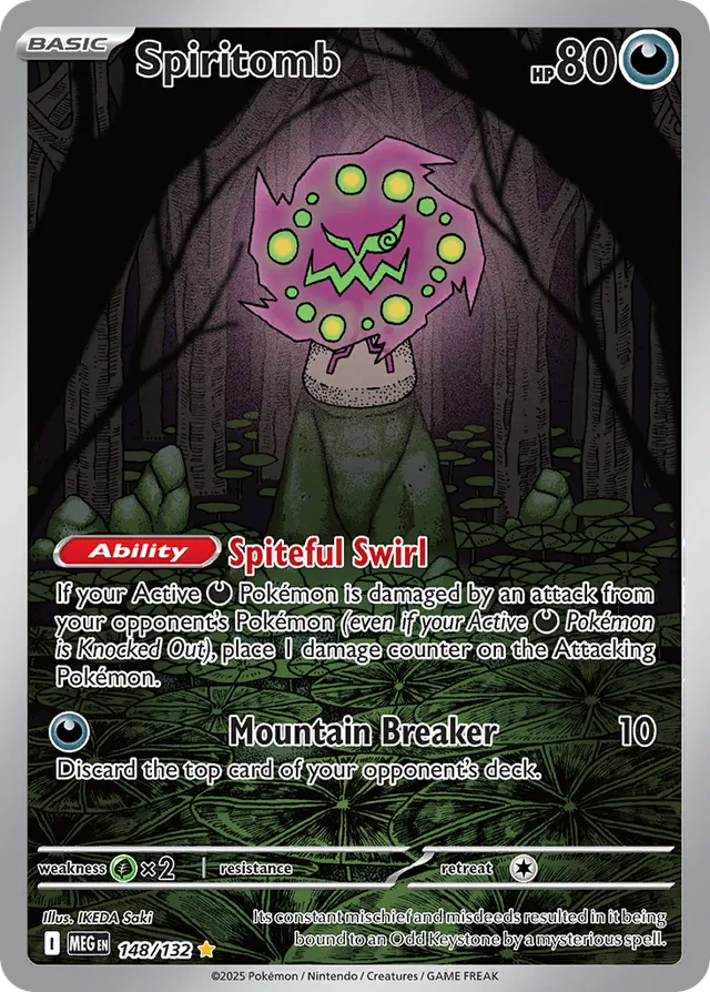 Spiritomb - 148/132: Mega Evolution (MEG)