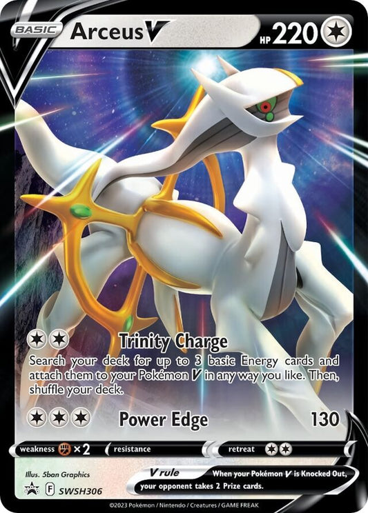 Arceus V - SWSH306: Black Star Promos (LP)