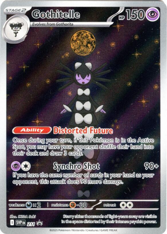 Gothitelle - 211: S&V Black Star Promos