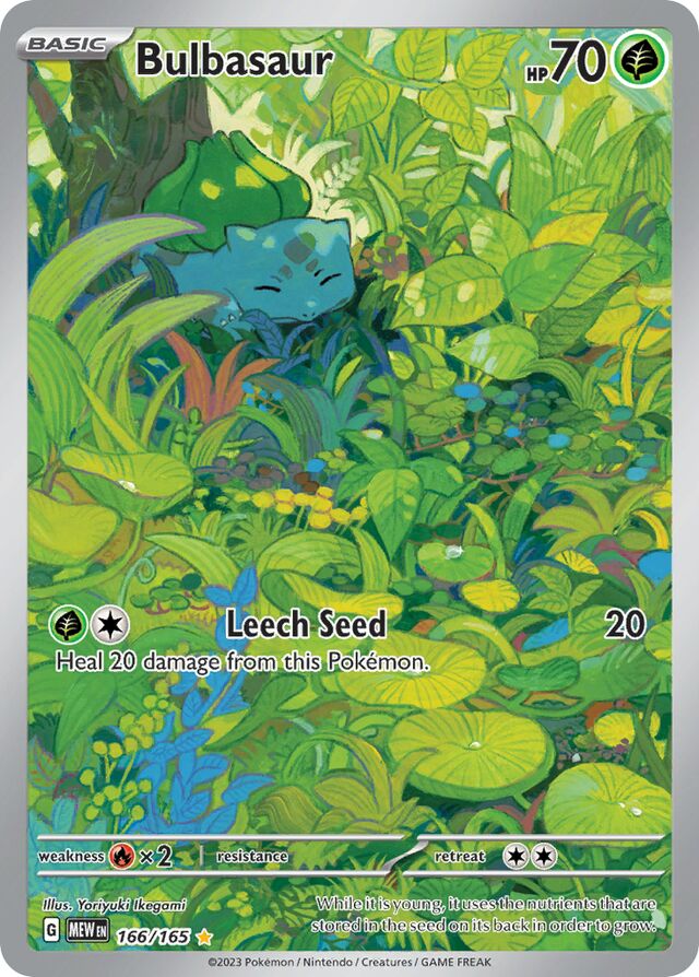 Bulbasaur - 166/165: Scarlet & Violet 151 (MEW)