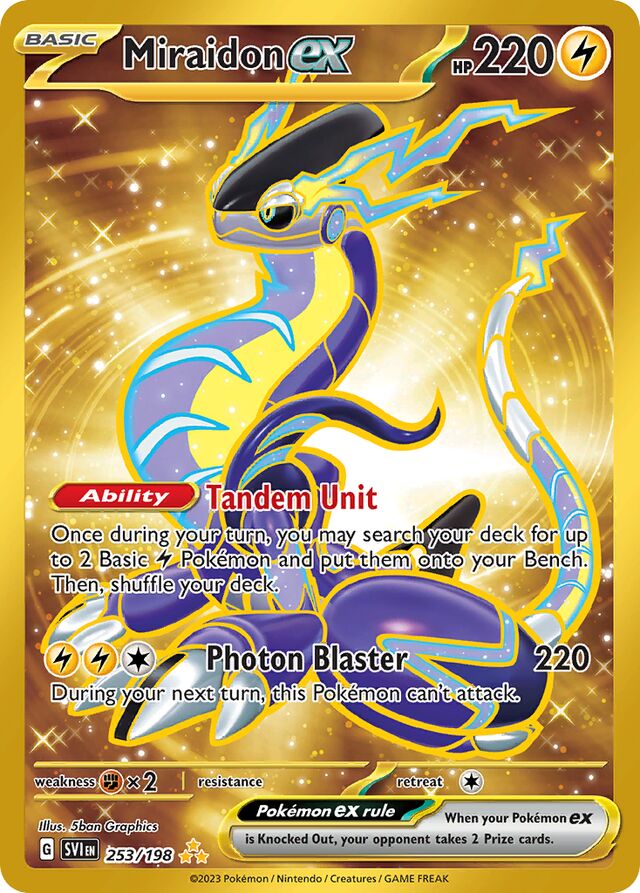 Miraidon ex - 253/198: Scarlet & Violet (SVI)