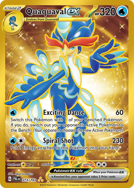 Quaquaval ex - 273/193: Paldea Evolved (PAL)