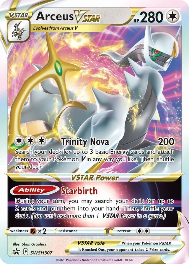 Arceus VSTAR - SWSH307: Black Star Promos
