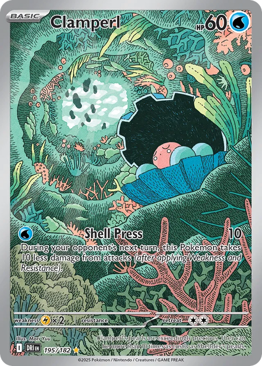 Clamperl - 195/182: Destined Rivals (DRI)